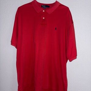 Polo by Ralph Lauren Vibrant Red Polo Shirt